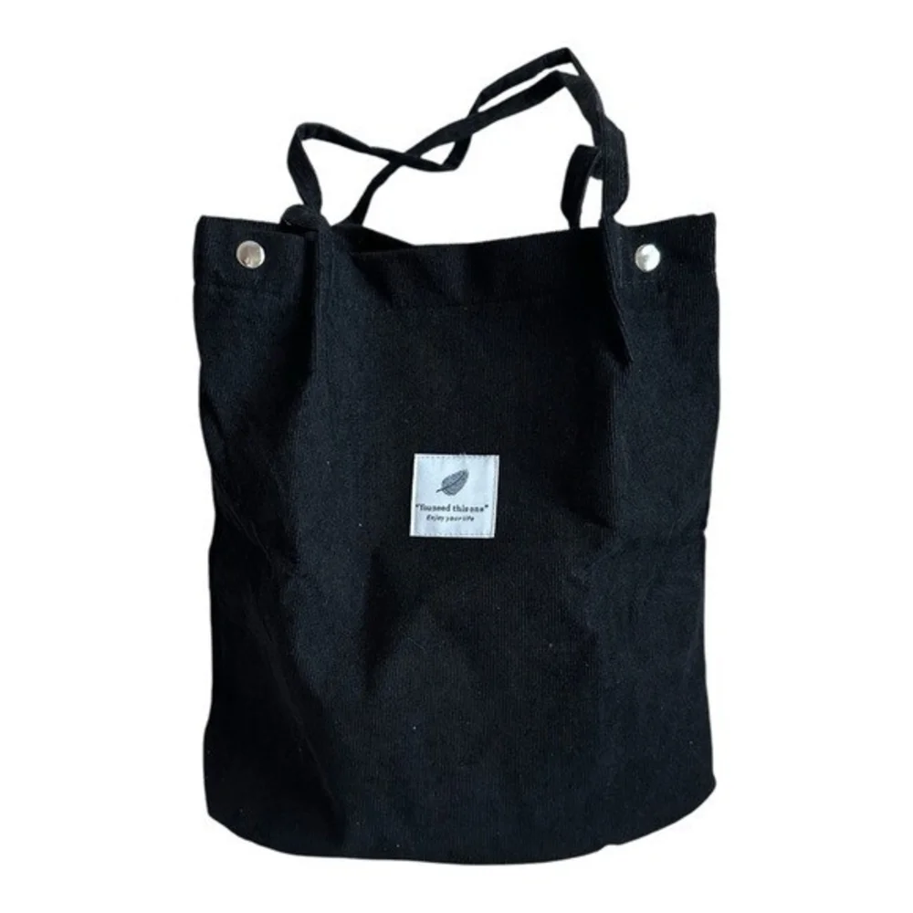 Chic by the Beach black corduroy